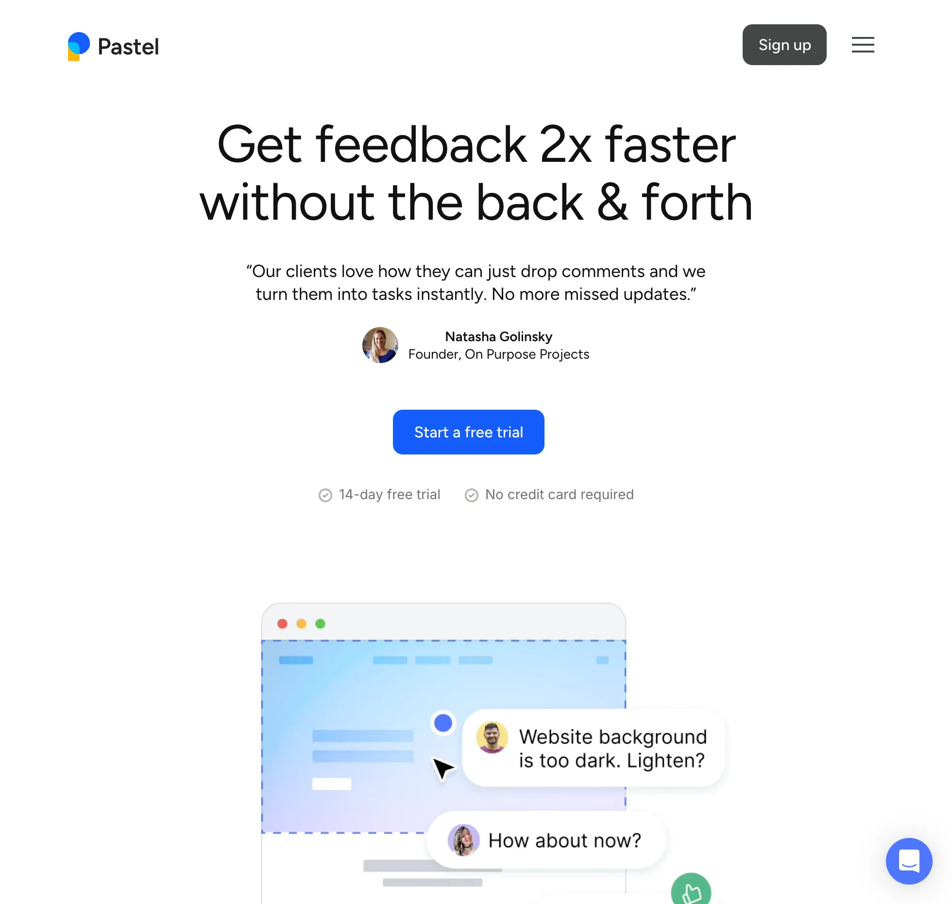 Pastel Website