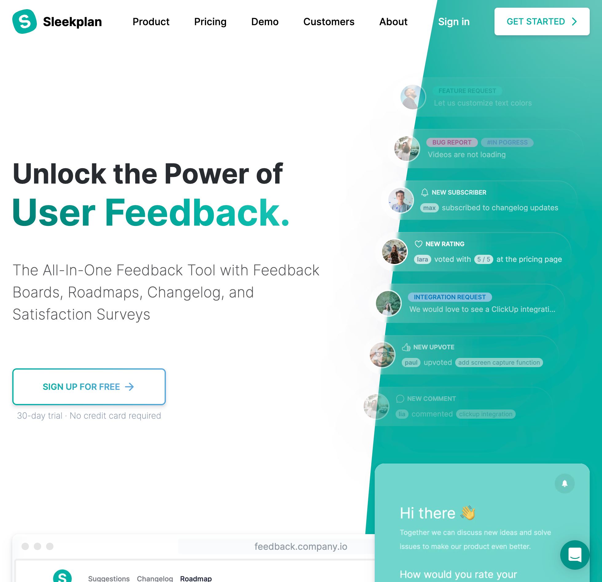 Sleekplan Website