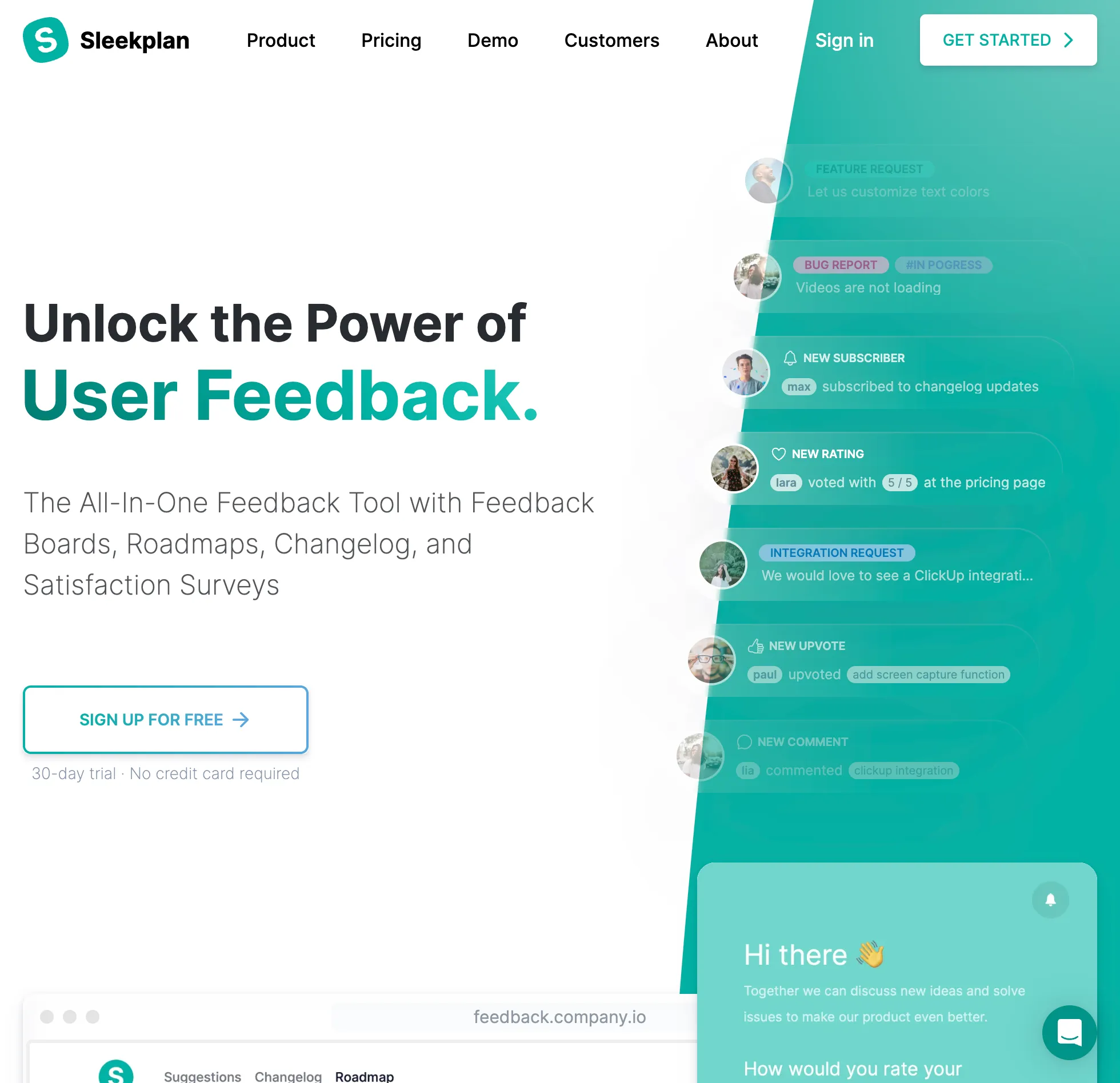 Sleekplan Website